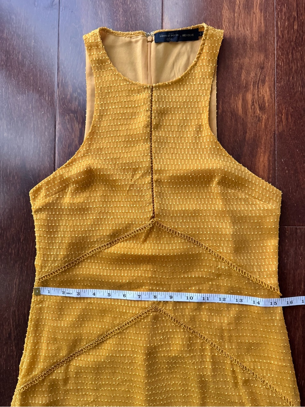 House of Harlow x REVOLVE Allegra Mustard Yellow Boho Maxi Dress - Picture 14 of 16